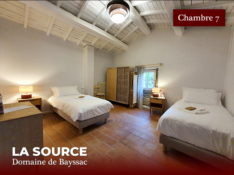 La Source Du Domaine de Bayssac - Chambre 7