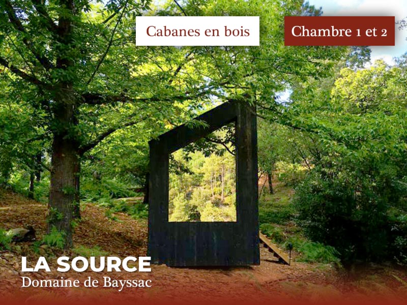 La Source Du Domaine de Bayssac - Chambre 1 et Chambre 2